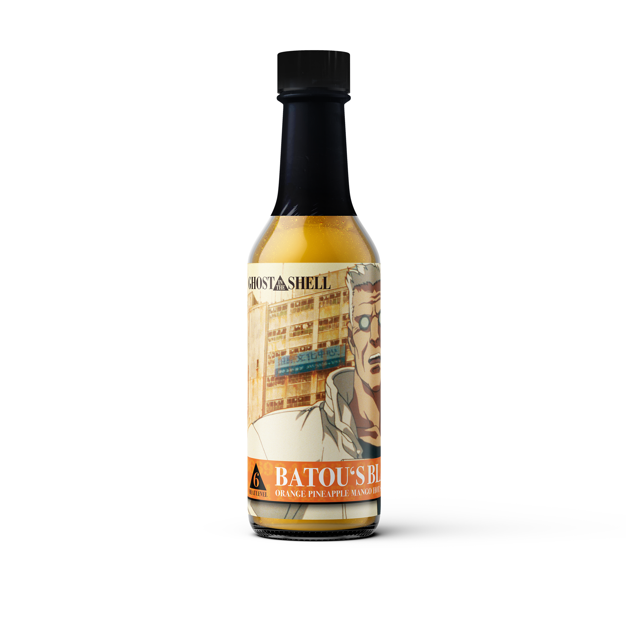 Batou's Blaze: Orange Pineapple Mango Hot Sauce