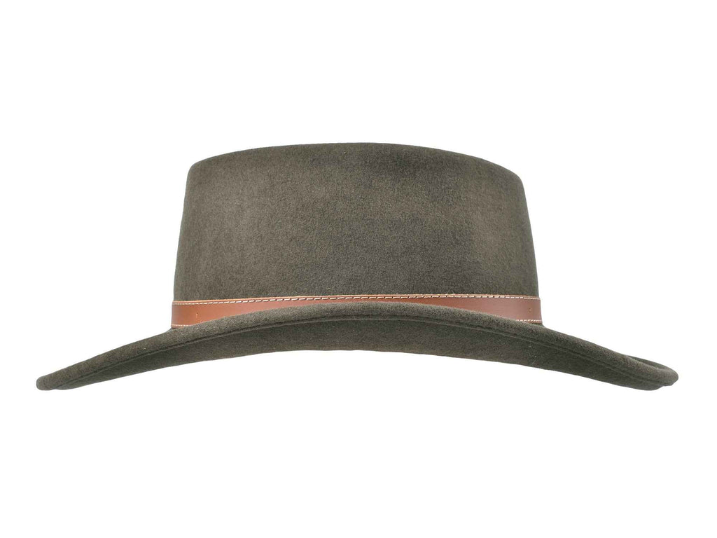 Outdoor Wool Felt Hat Merino Gambler