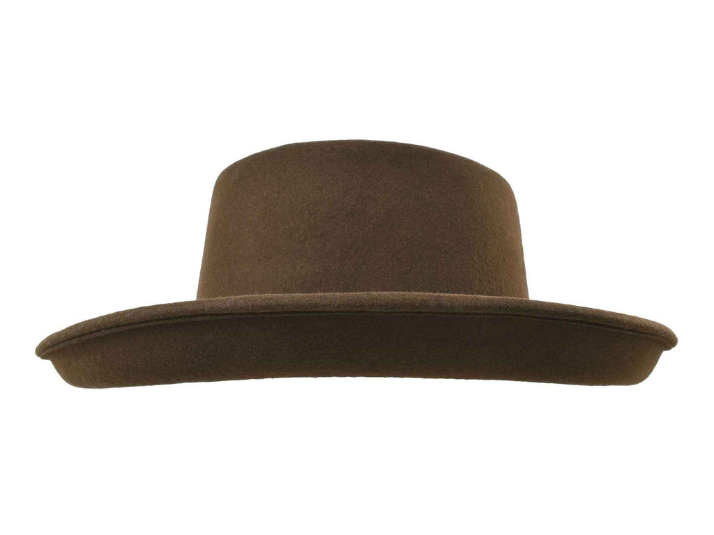 Outdoor Merino wool felt hat Rust