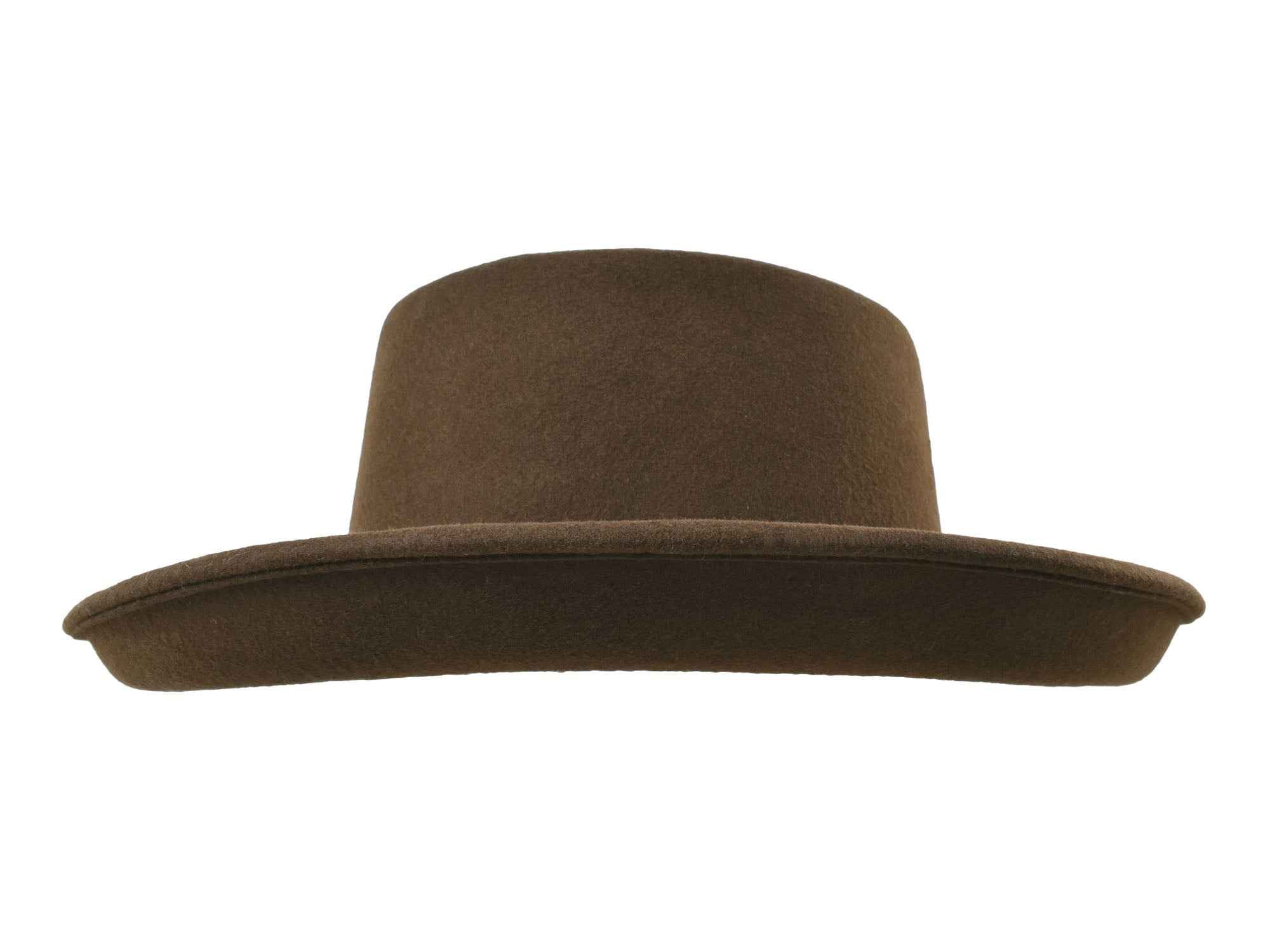 Outdoor Merino wool felt hat Rust