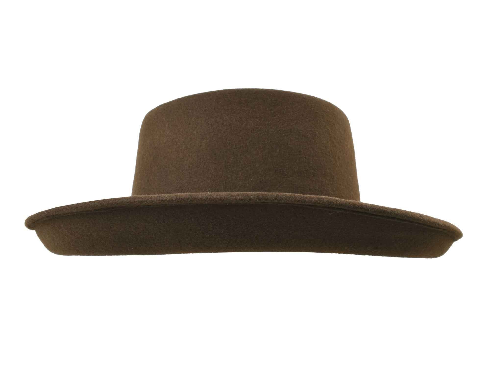 Outdoor Merino wool felt hat Rust