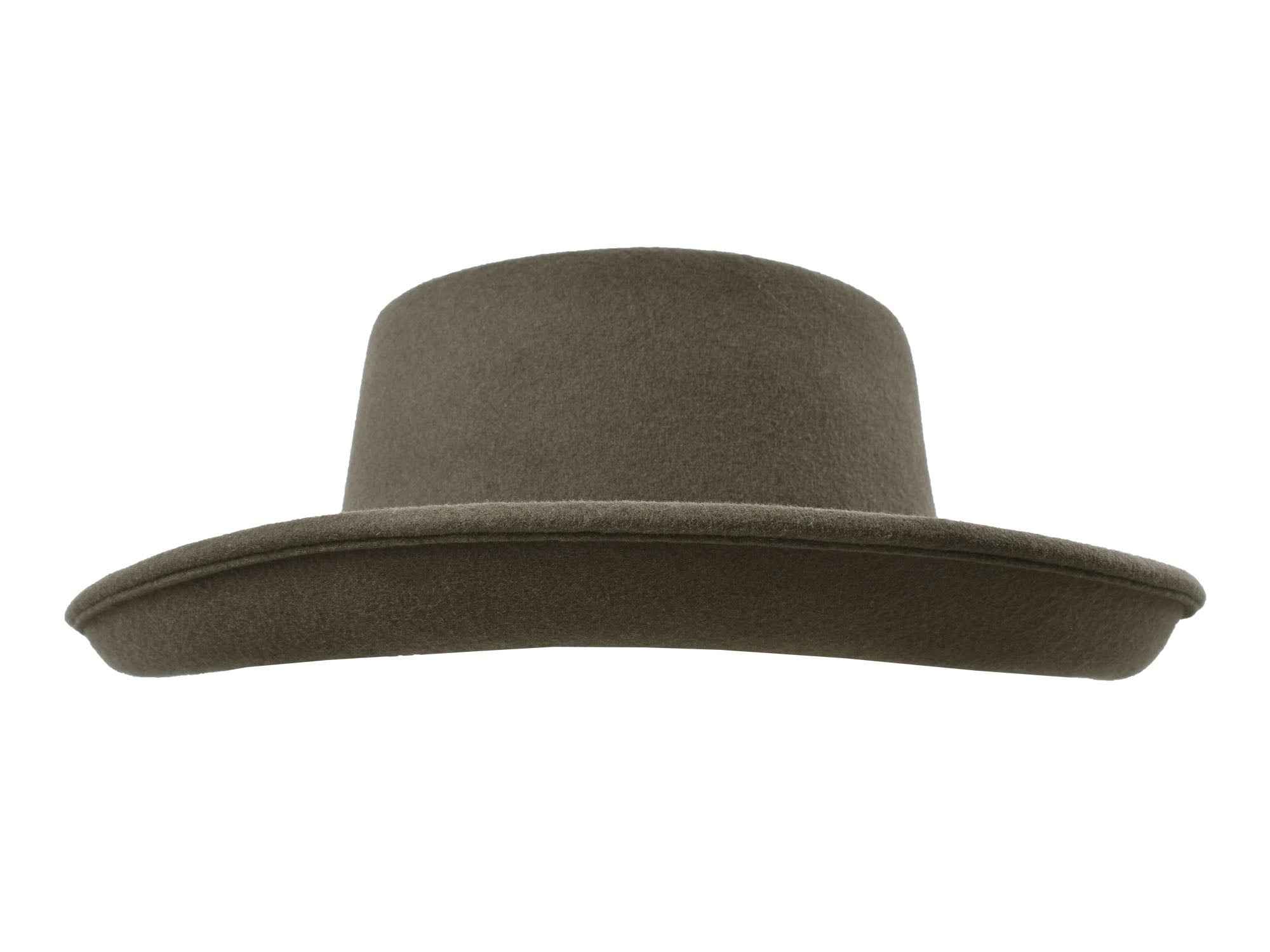 Outdoor Merino wool felt hat Rust