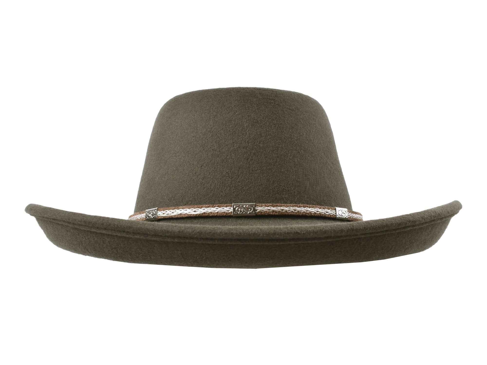 Outdoor Merino wool felt hat Rust