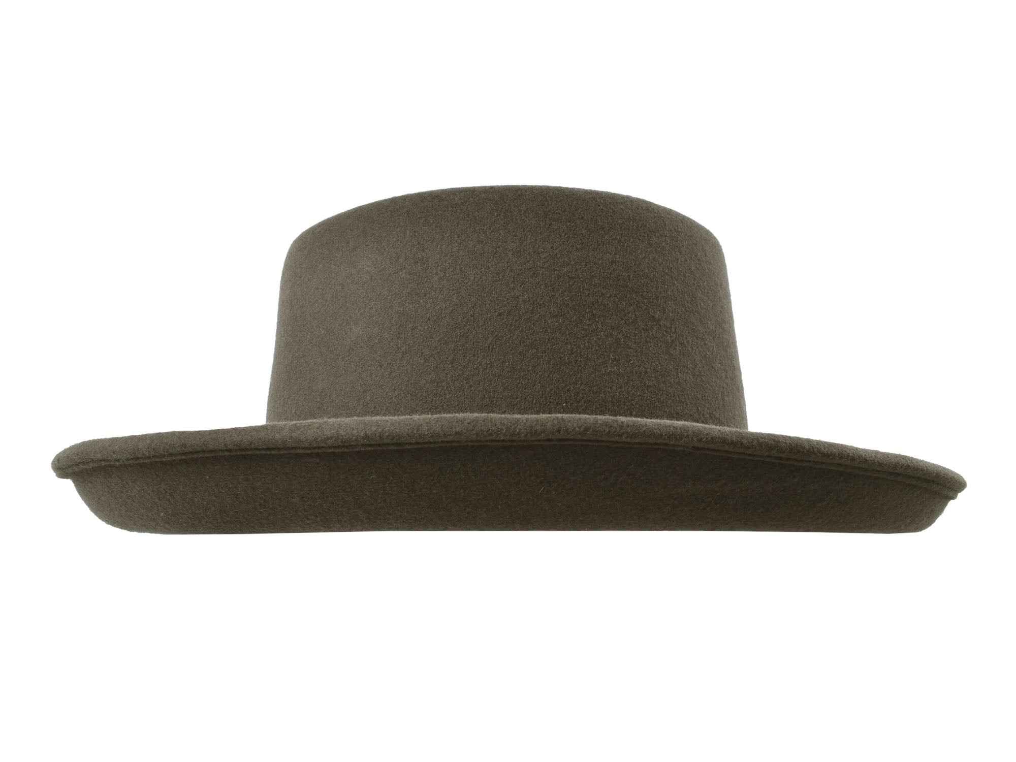 Outdoor Merino wool felt hat Rust