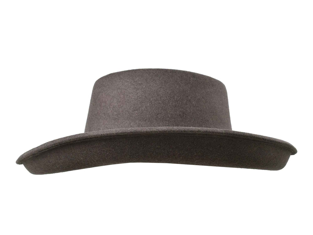 Outdoor Merino wool felt hat Rust