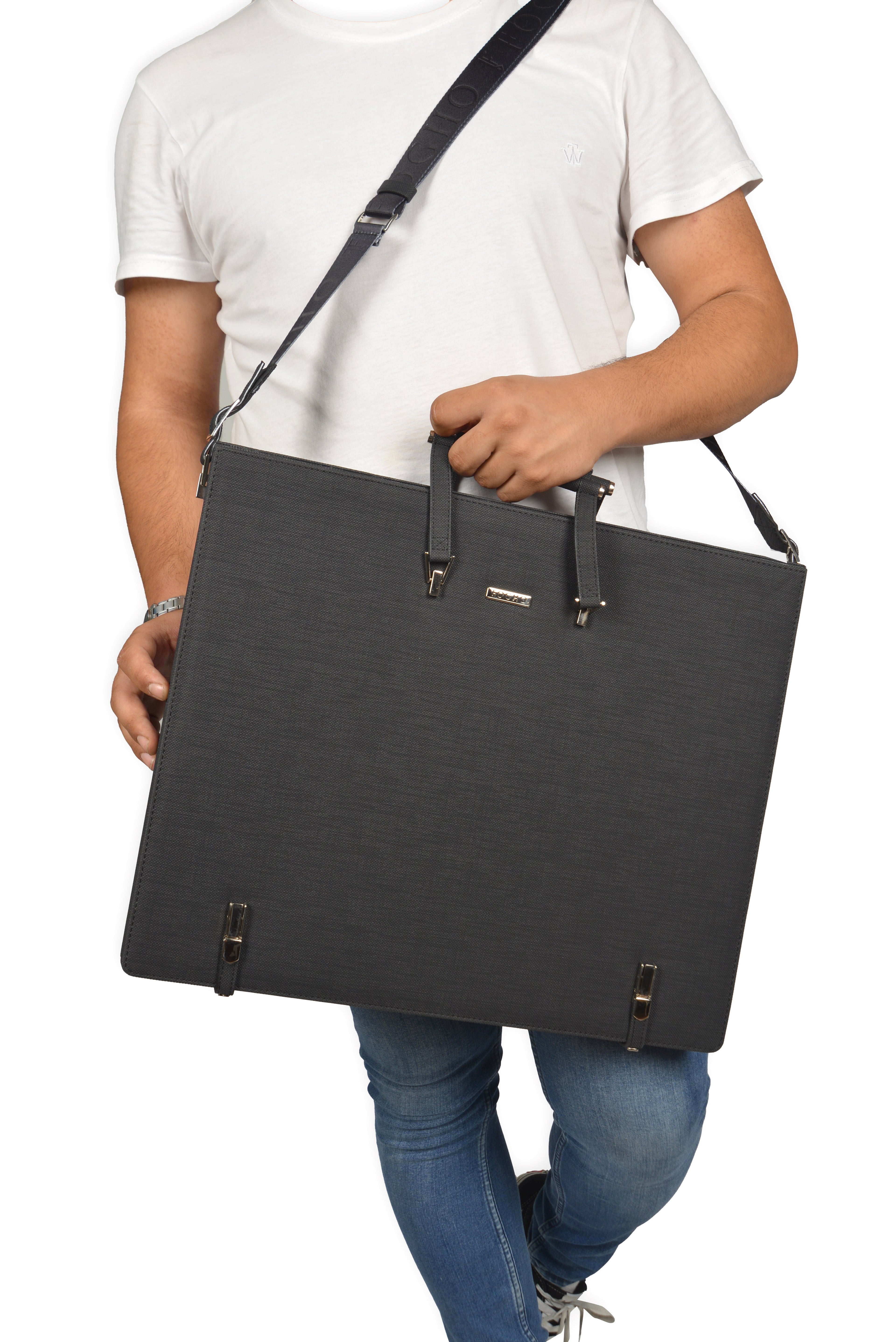 Leather Binder Leather Portfolio Gifts For Painters - Portfolio Binder- Art Supplies Organizer