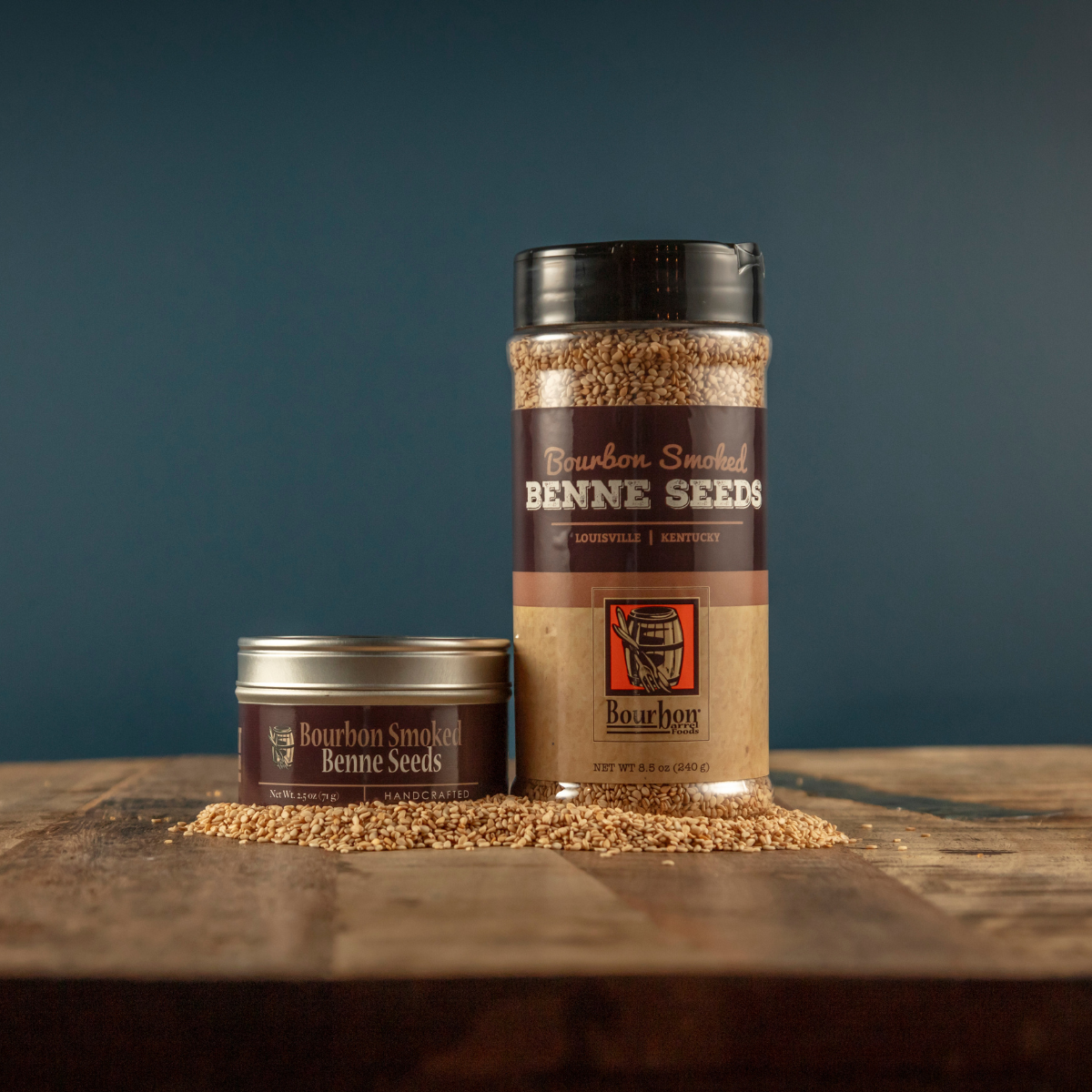 Bourbon Smoked Benne Seeds