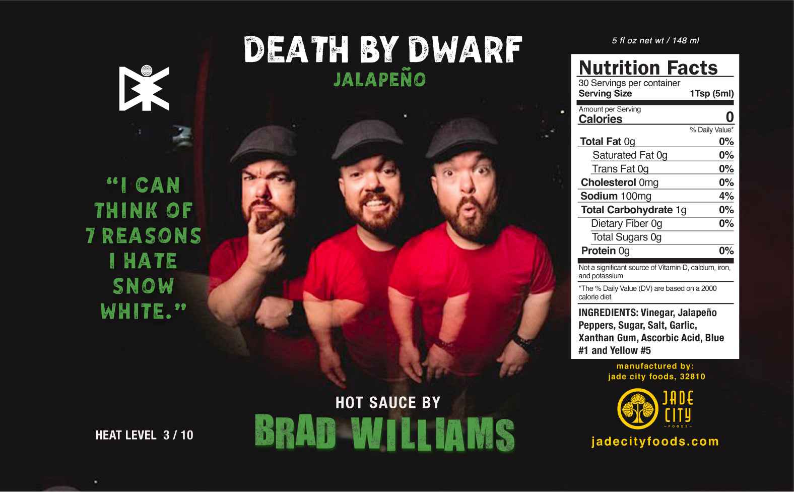 Death By Dwarf : Jalapeño Sauce