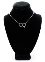 Eternal Embrace White Gold Necklace - Timeless Luxury - Lolomo!