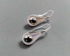 Sterling Silver Raindrop Elegance Earrings