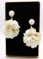 Margaux Ball Earrings – Luxury Crystal Beaded Statement Earrings