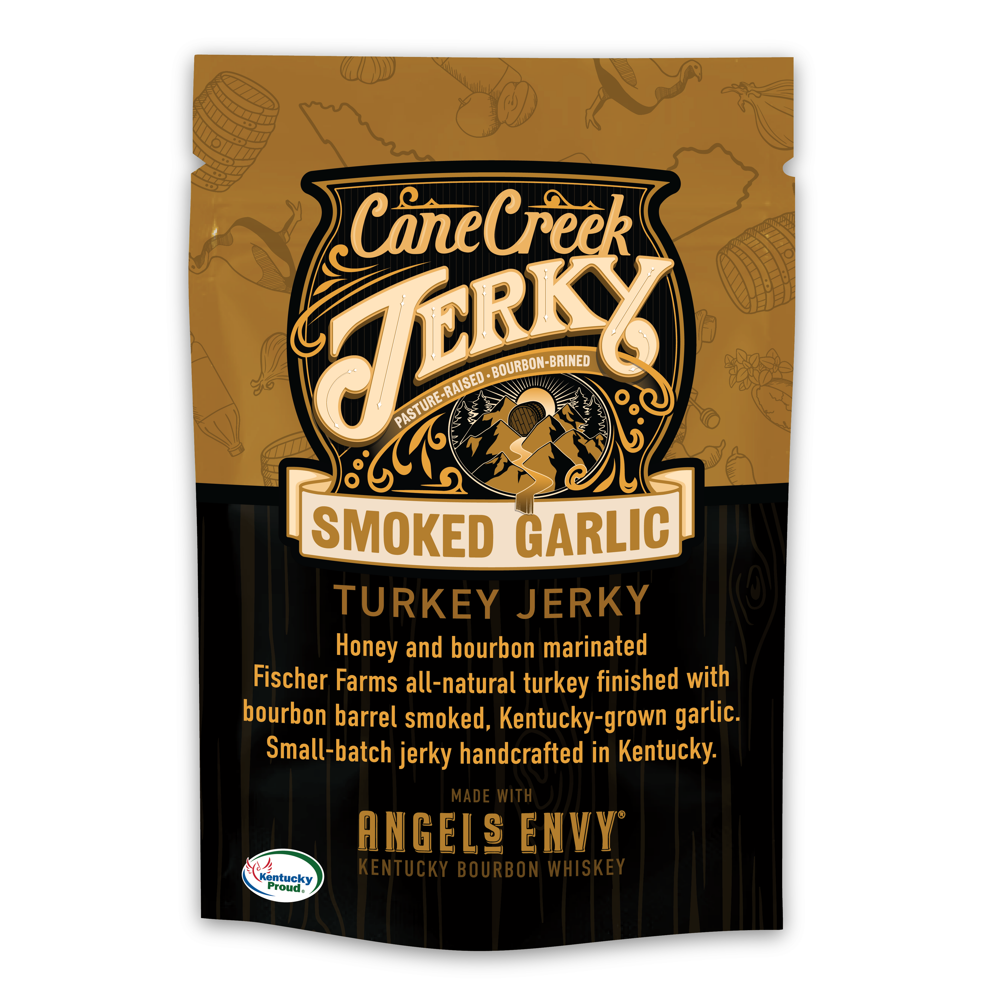 Smoked Garlic Turkey Jerky