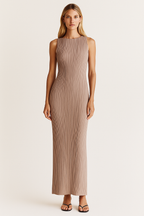 The Greece Parthenon Knit Maxi Dress - Lolomo!