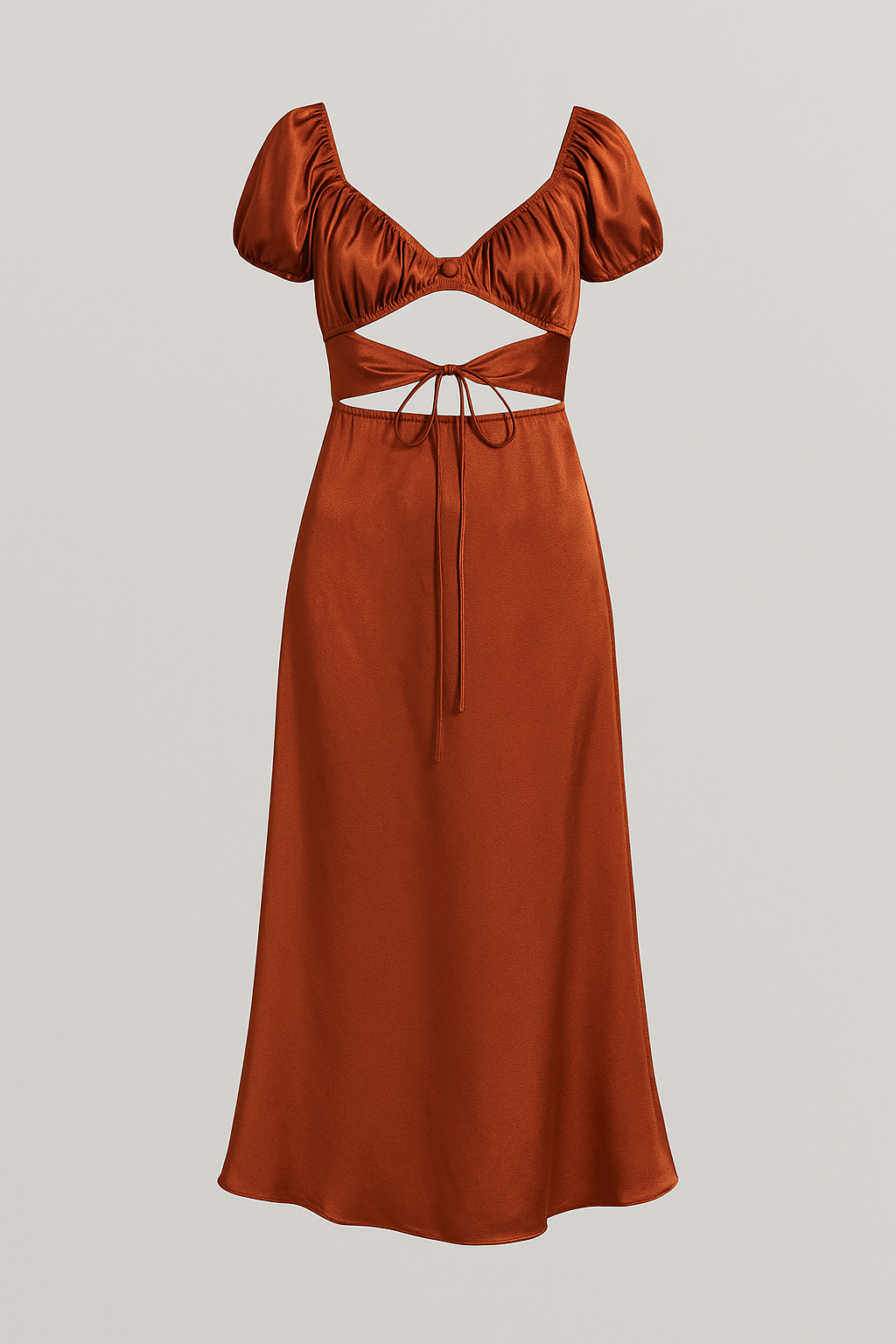 Romance in Rome Satin Dress - Lolomo!