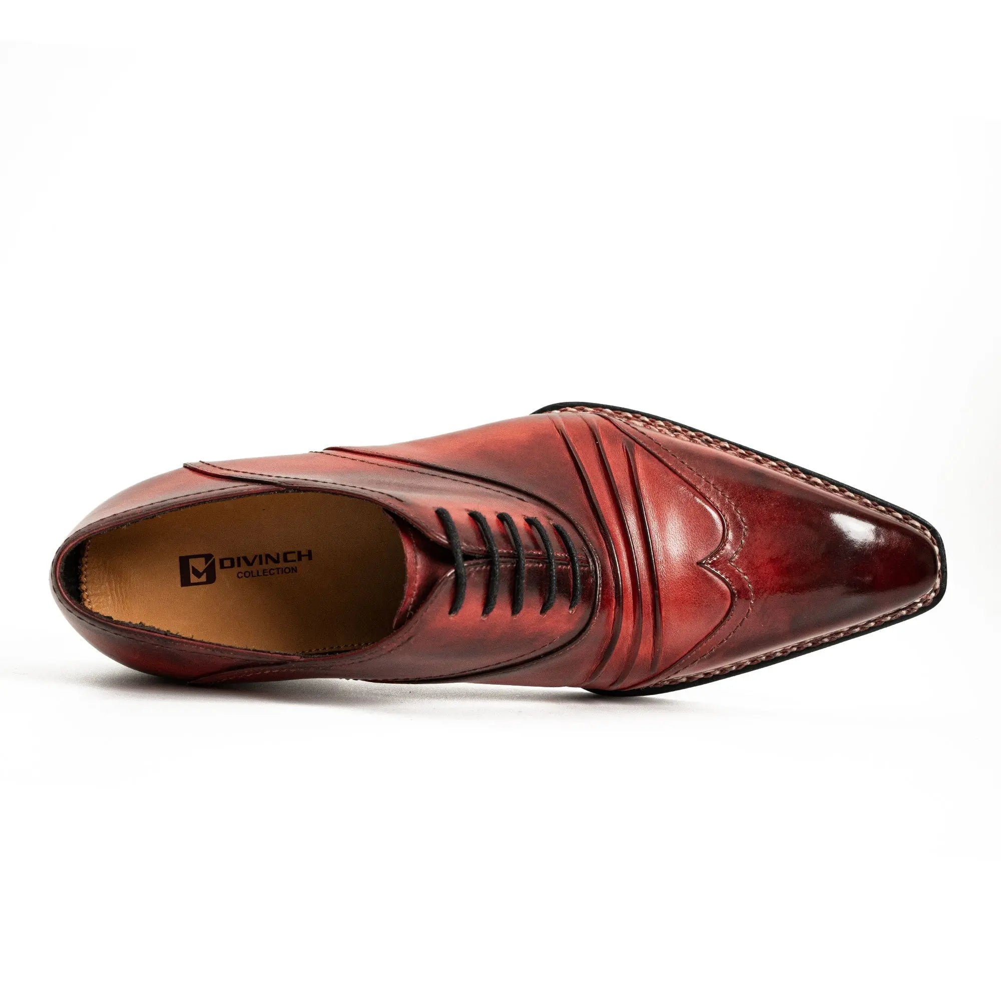 Crimson Norwegian Stitch Oxford