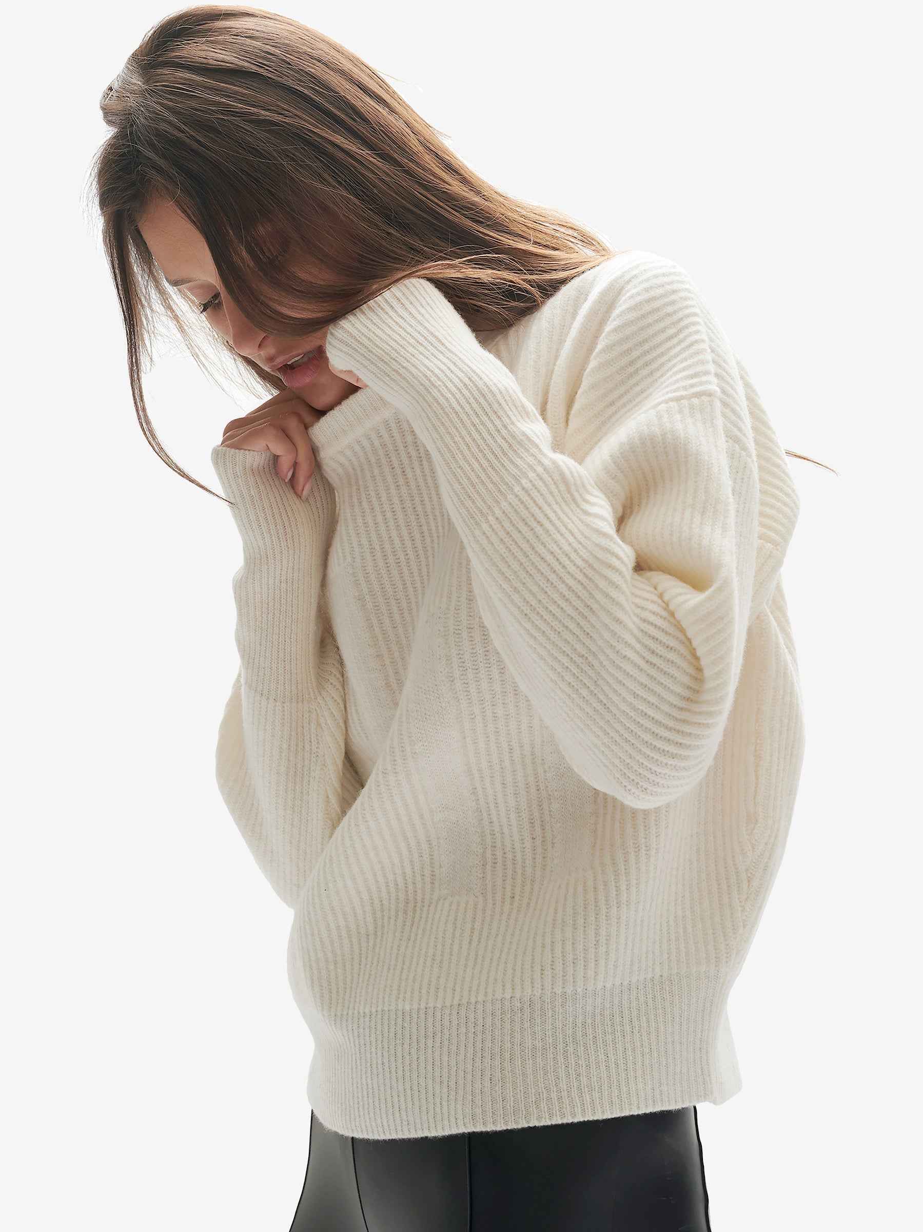 Wool Icon Sweater - Soft Cream