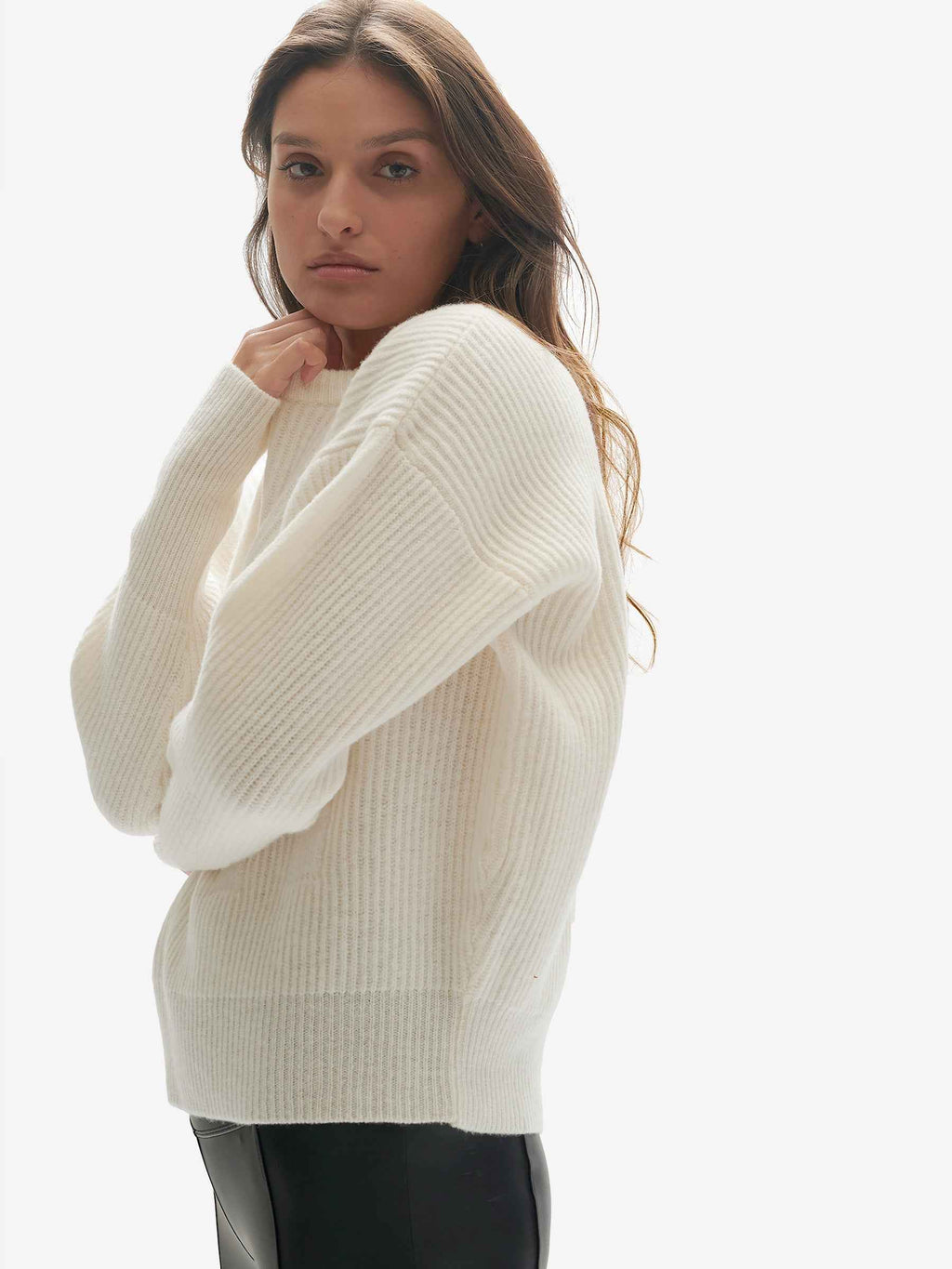 Wool Icon Sweater - Soft Cream