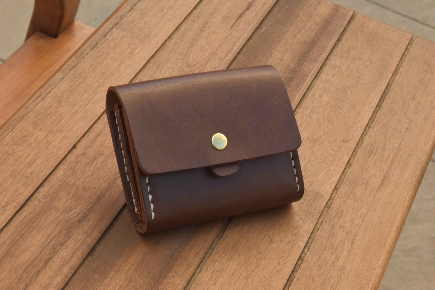 Double Gusset Snap wallet