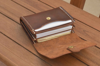 Double Gusset Snap wallet