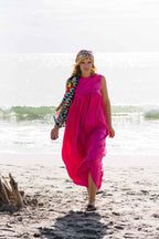 Romane Maxi Pink Dress