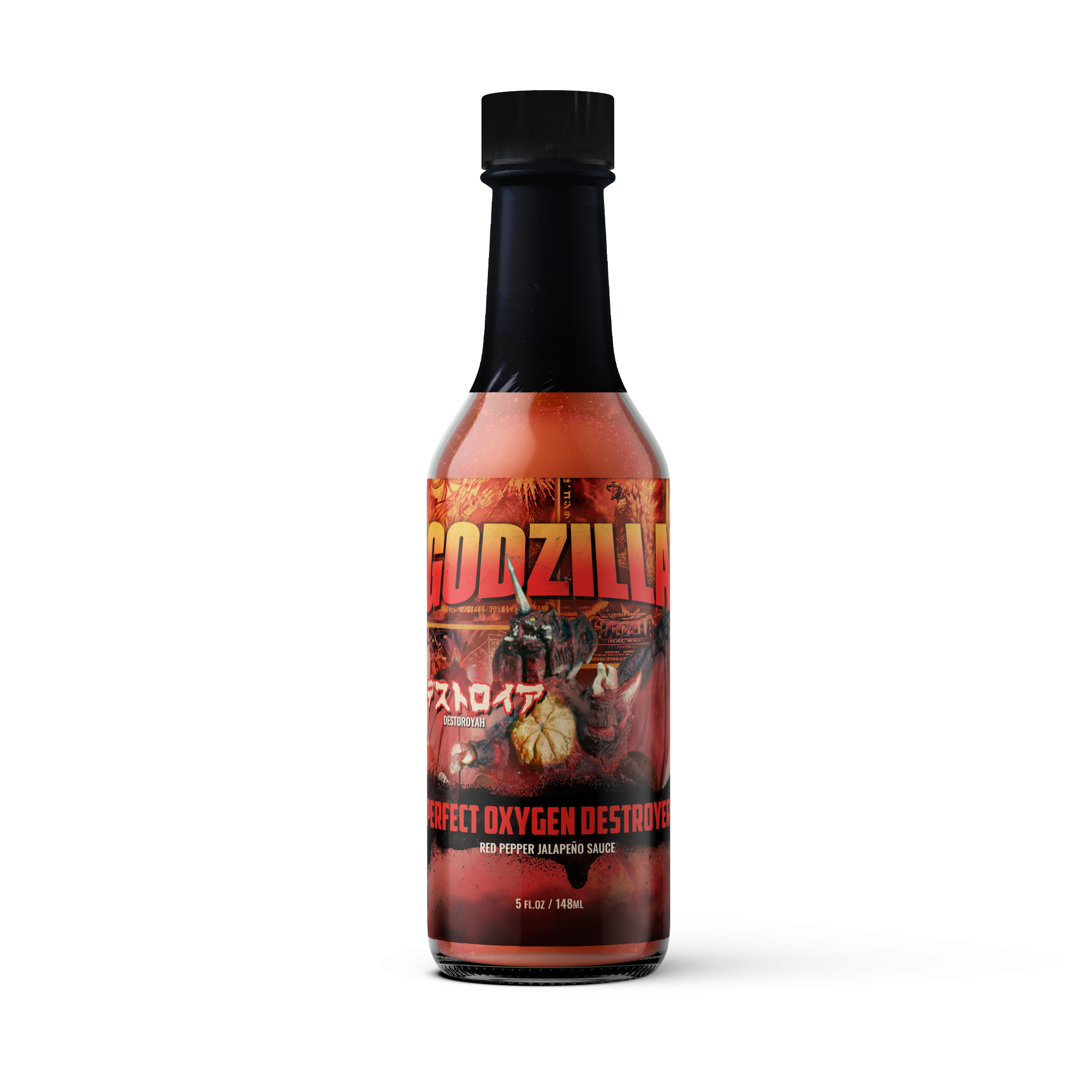Godzilla Hot Sauce 5-Pack : Series 5