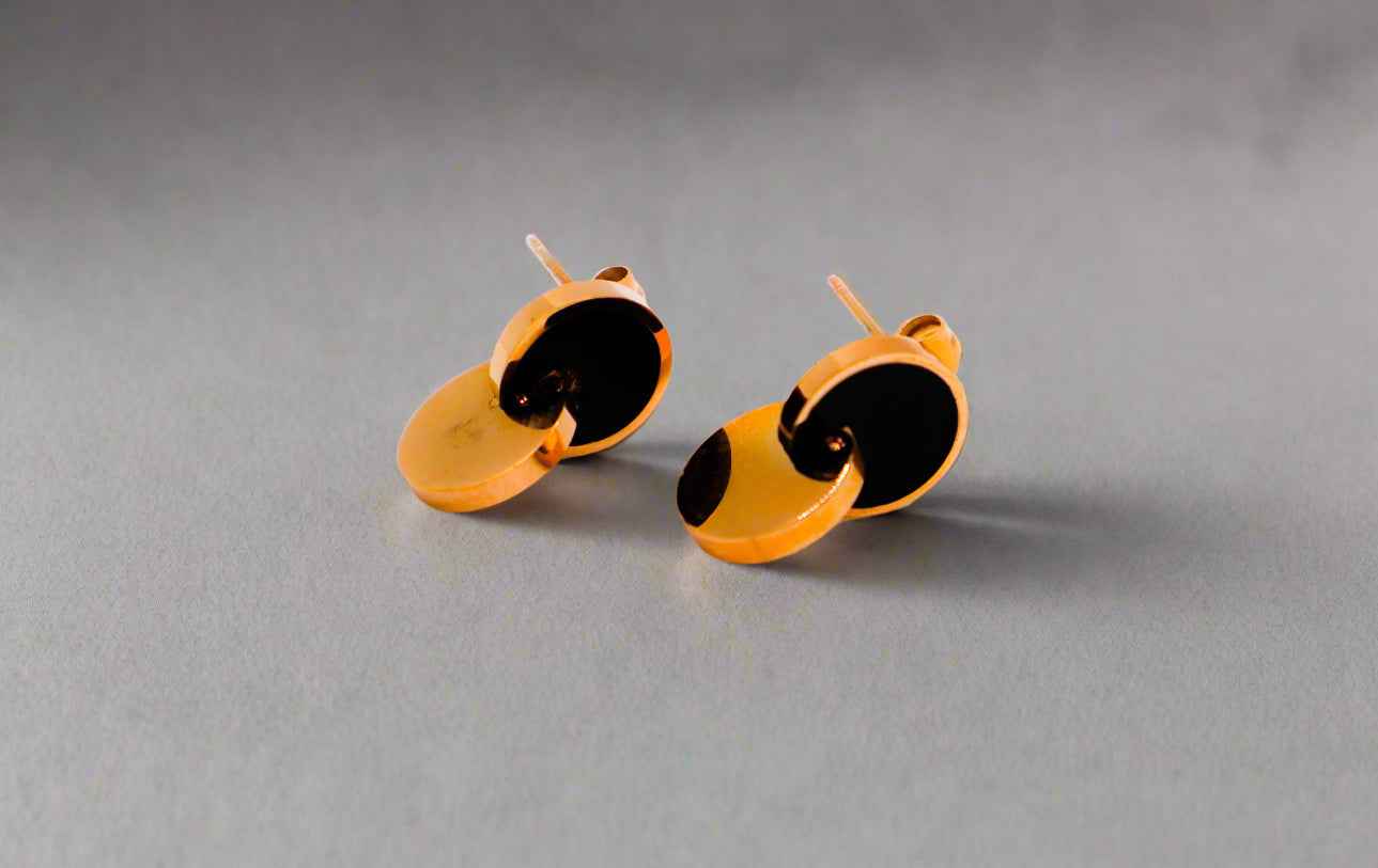 Boucles d'oreilles Cercles d'Harmonie – Bijoux élégants en argent sterling pour femmes 