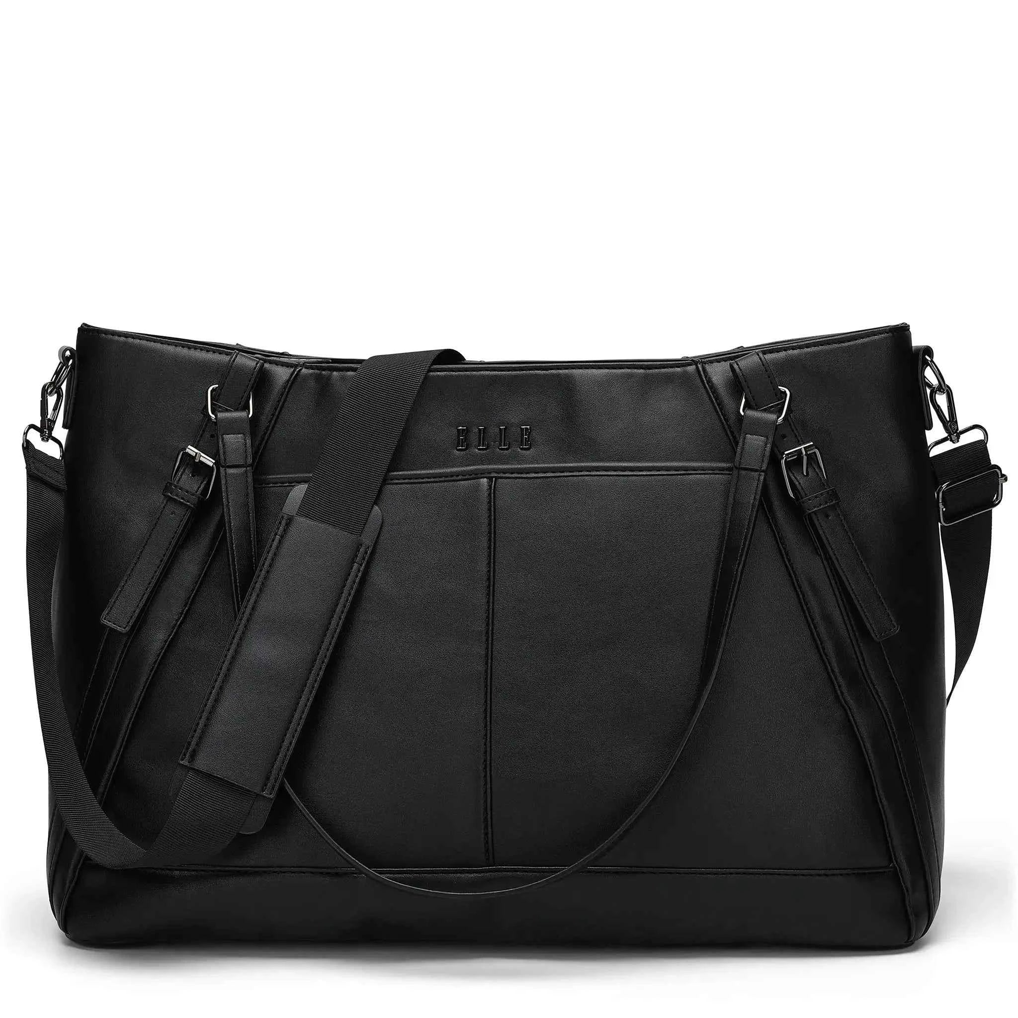 Leisure Luxe 33L Vegan Leather Weekender Tote Bag