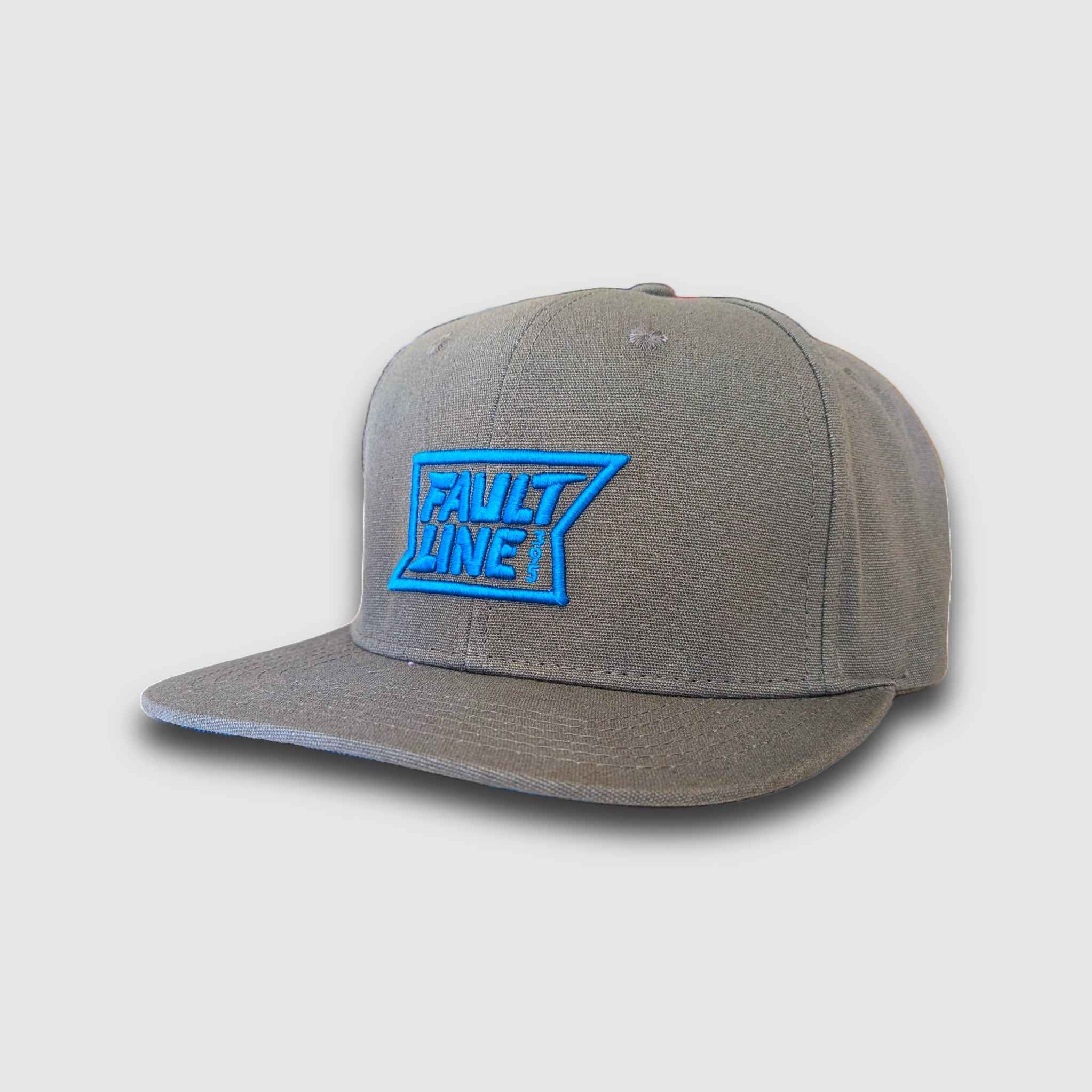 Gorra Snapback Buffalo Check - Gris