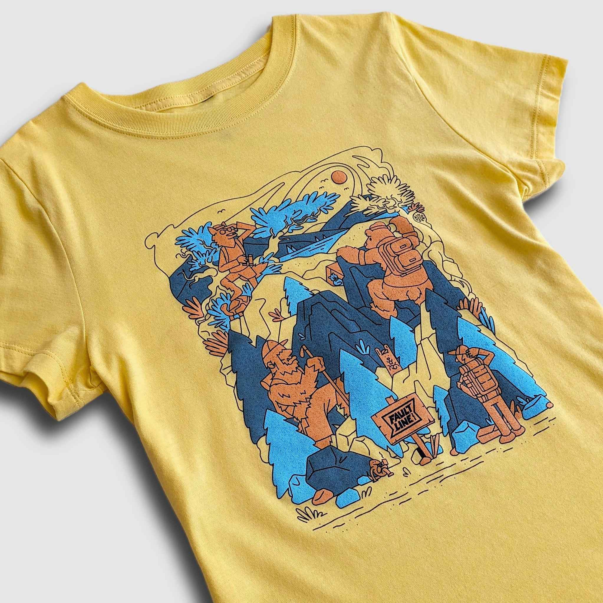 Women's Wild Friends Tee - Lemon