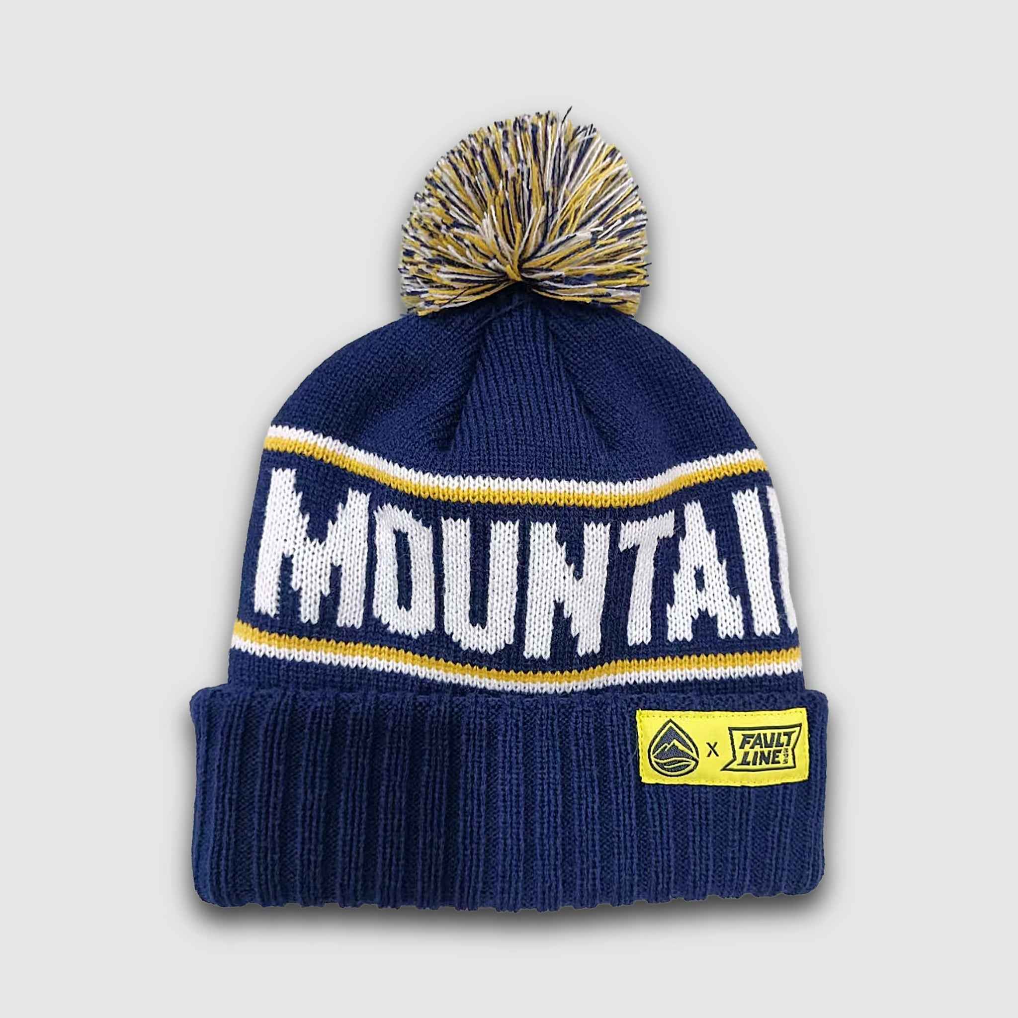 Gorro F395 X Distant Brewing Mountains &amp; Beer - Azul cobalto 