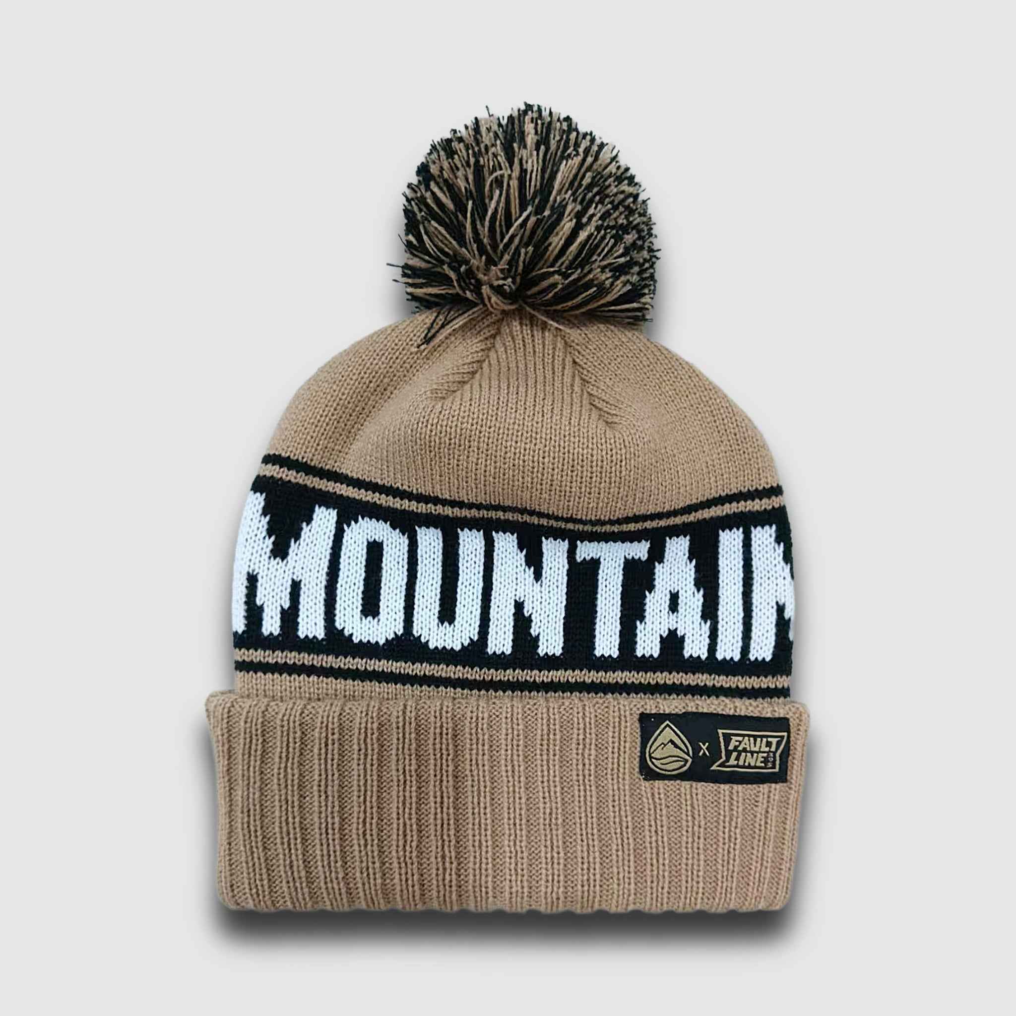 Gorro F395 X Distant Brewing Mountains &amp; Beer - Color canela 