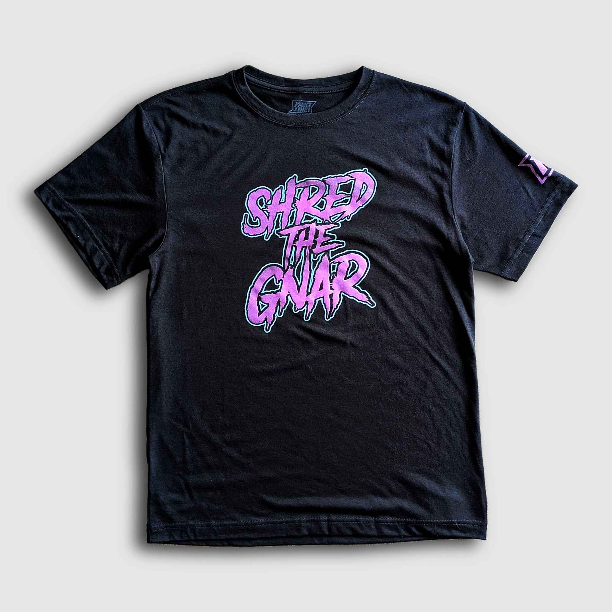 Shred the Gnar Sustainable Tee - Black