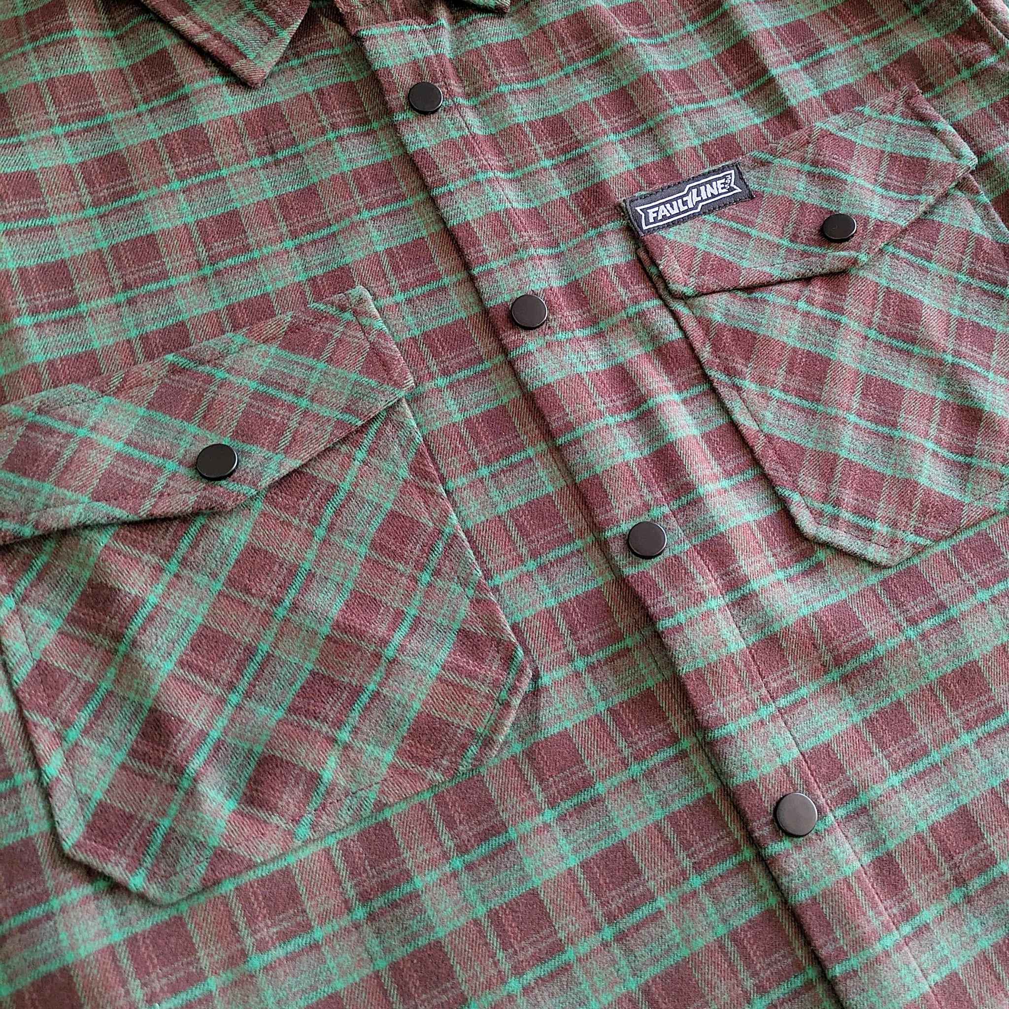 Highland Tech Flannel - Evergreen