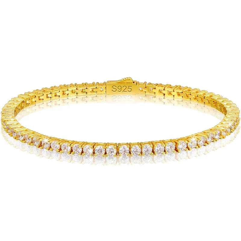 Pulsera Tenis Lévêque Oro 3mm