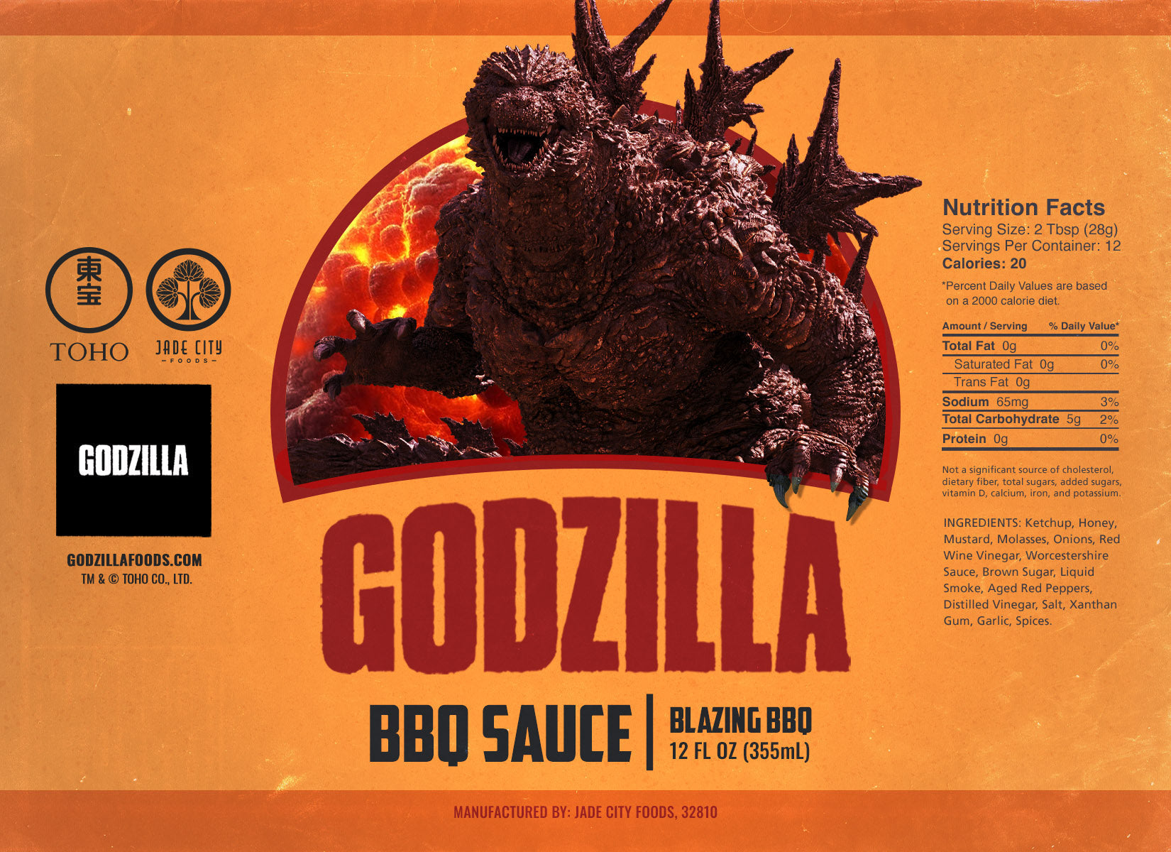 Godzilla's BBQ Sauce 3-Pack