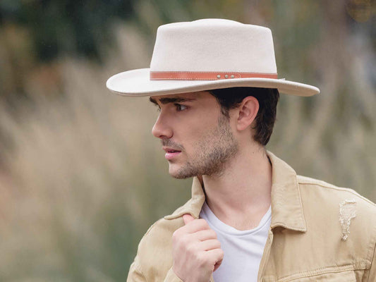 Outdoor Wool Felt Hat Merino Gambler