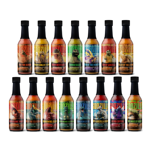 Godzilla Hot Sauce Master Set