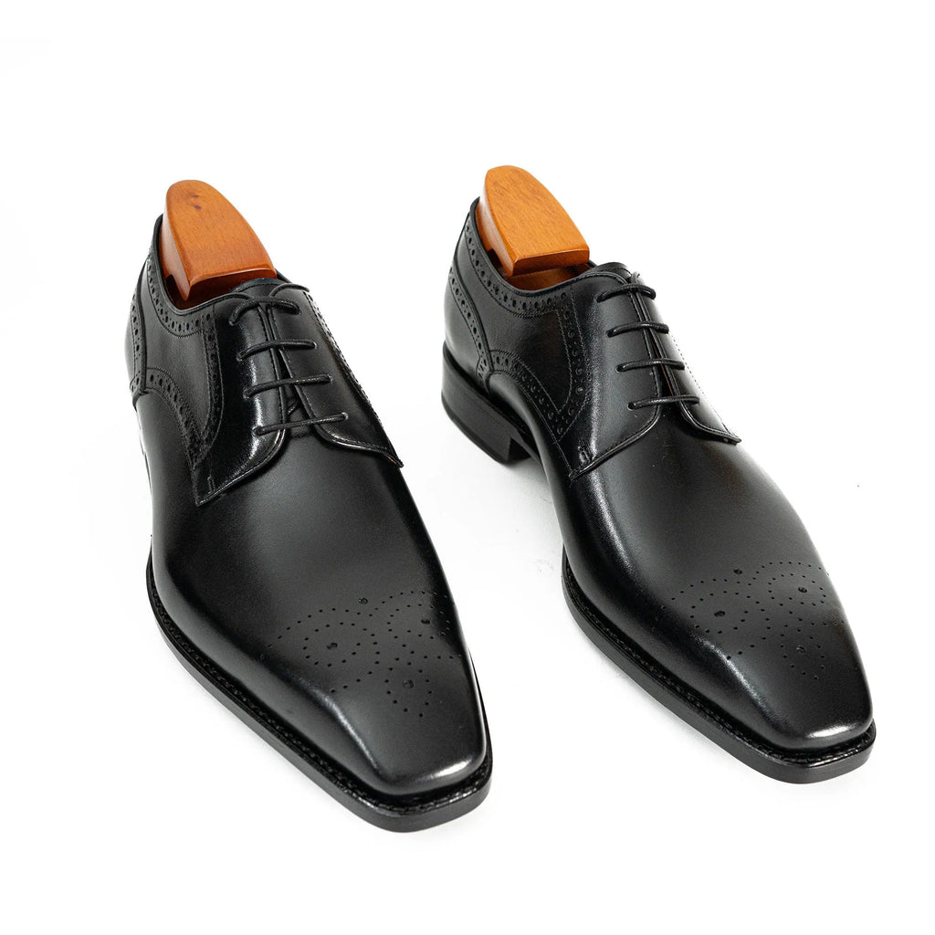 Goodyear Welted Patent Leather Oxford Shoes