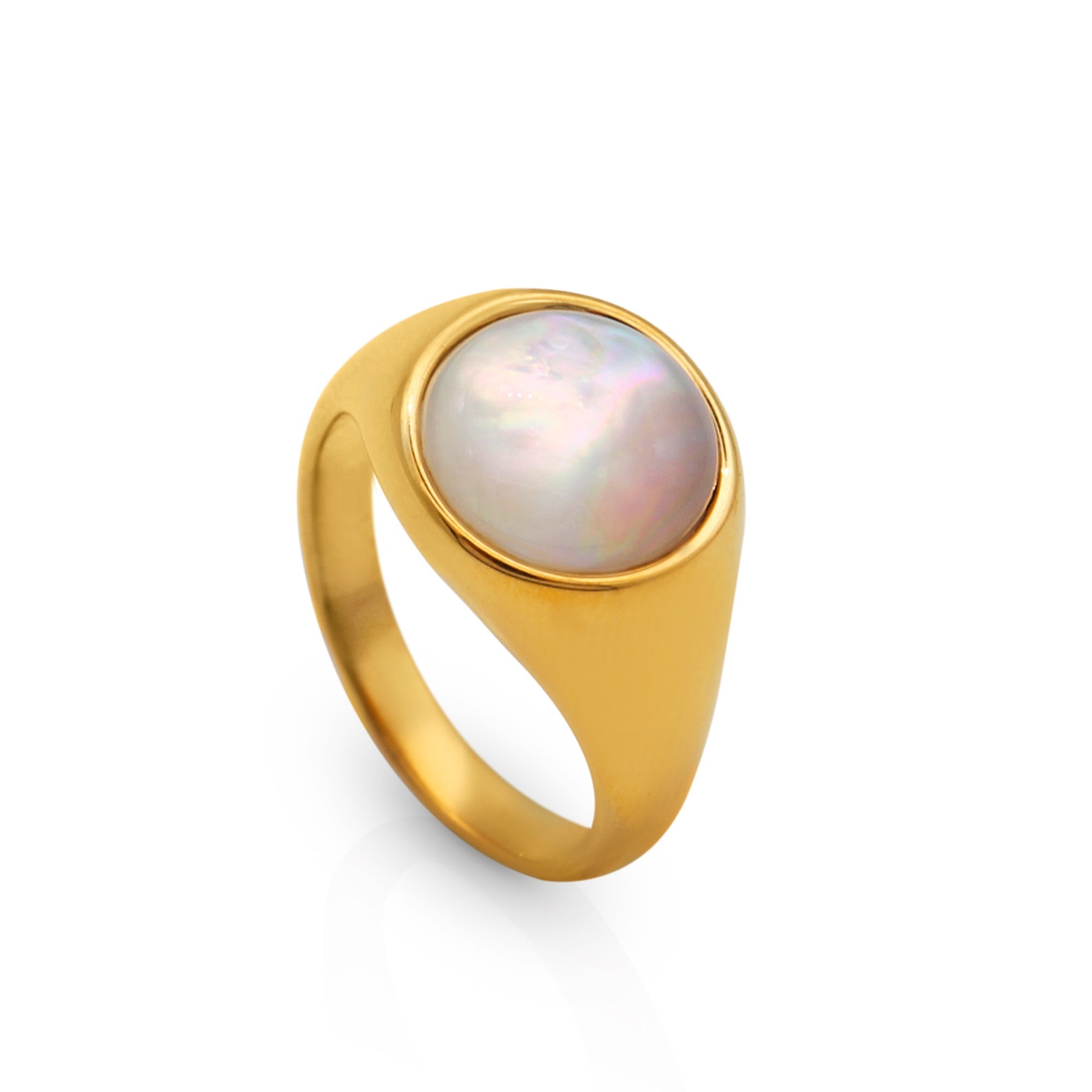 JULIENNE DENIAUD GOLD RING - Lolomo!