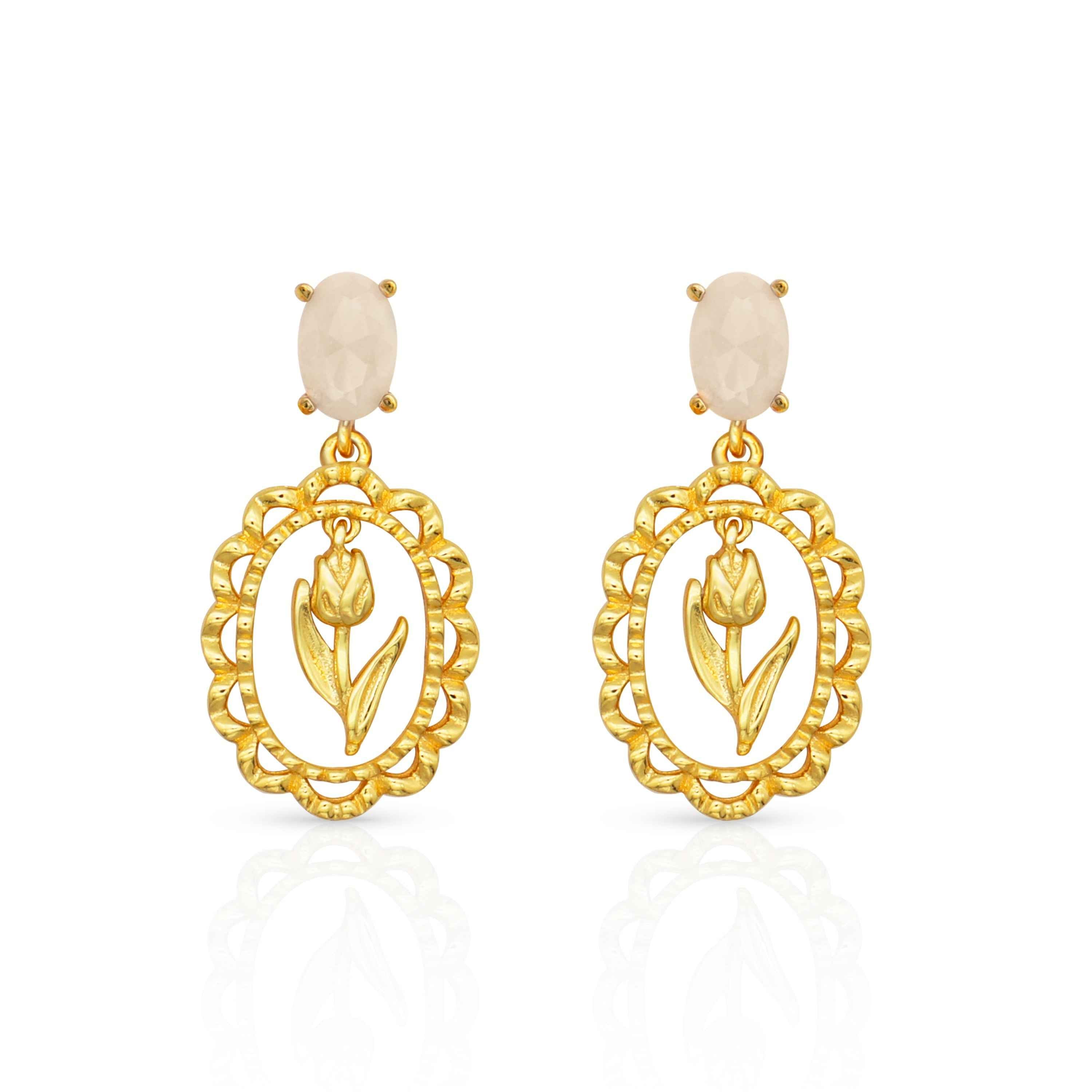 NARCISSE DAINITY 18K EARRINGS