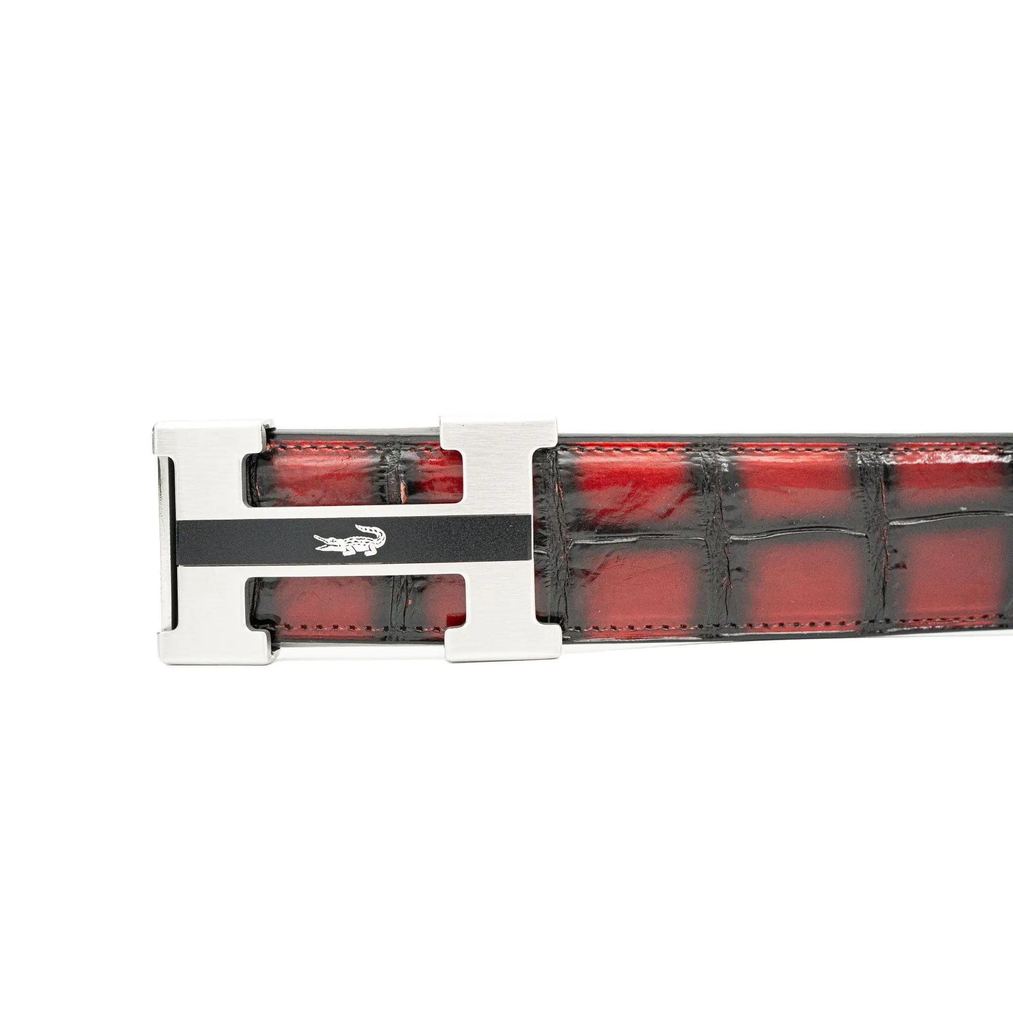 Handcrafted Alligator Leather Belts DVG101