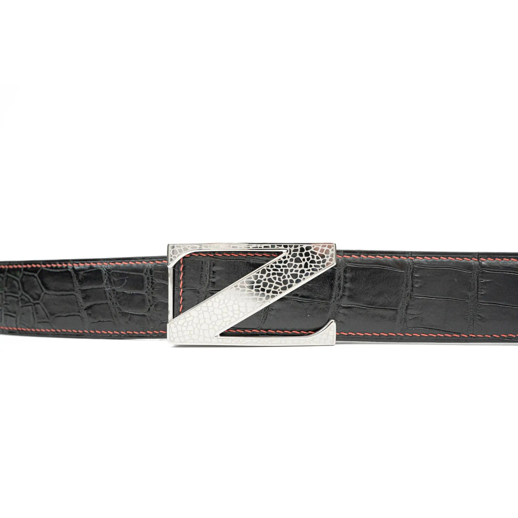 Handcrafted Alligator Leather Belts DVG146