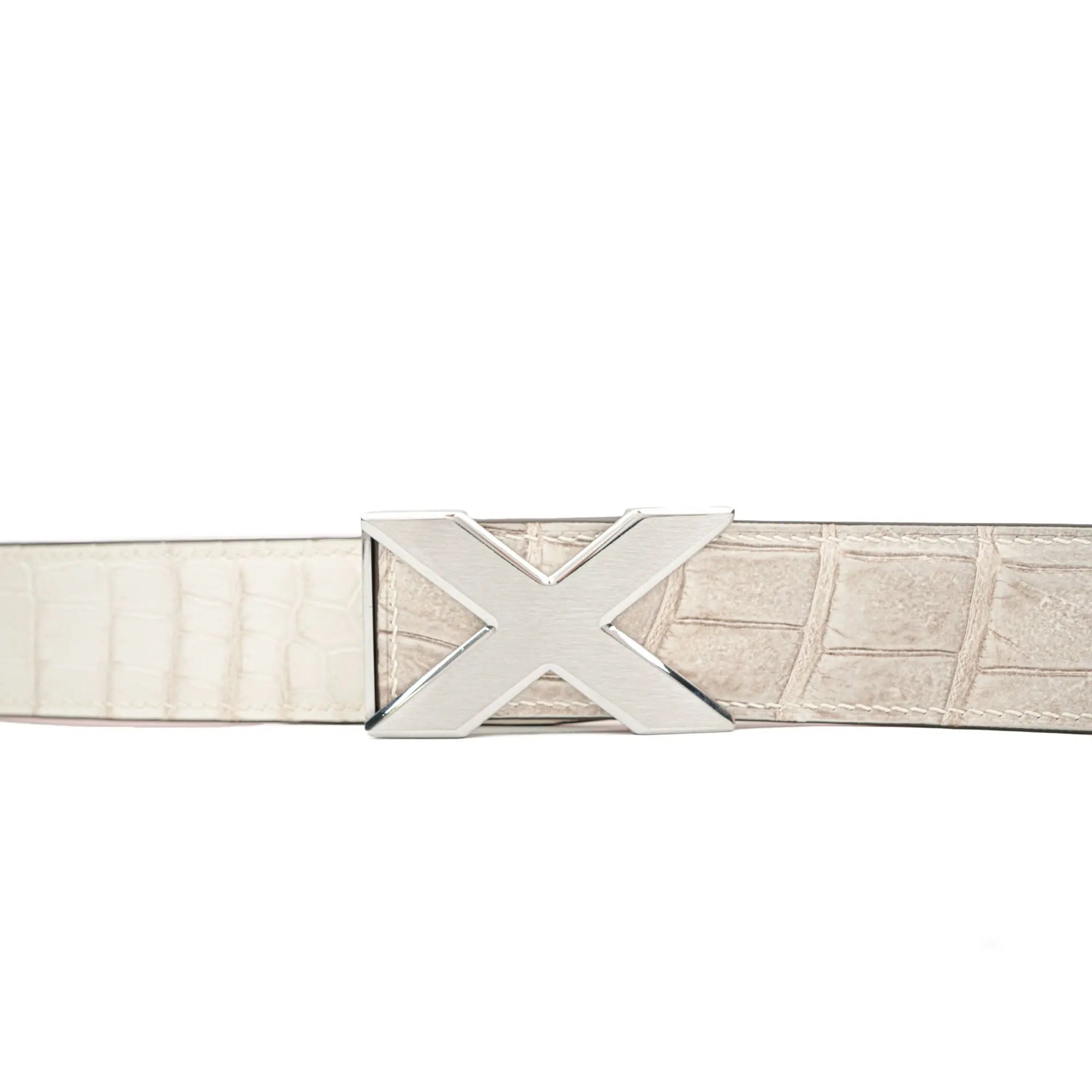 Handcrafted Alligator Leather Belts DVG225