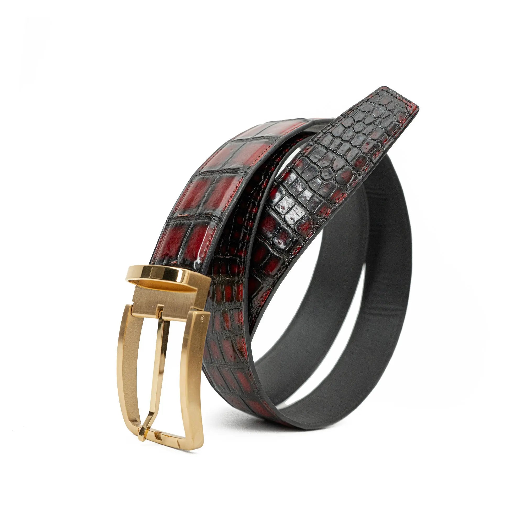 Handcrafted Alligator Leather Belts DVG279