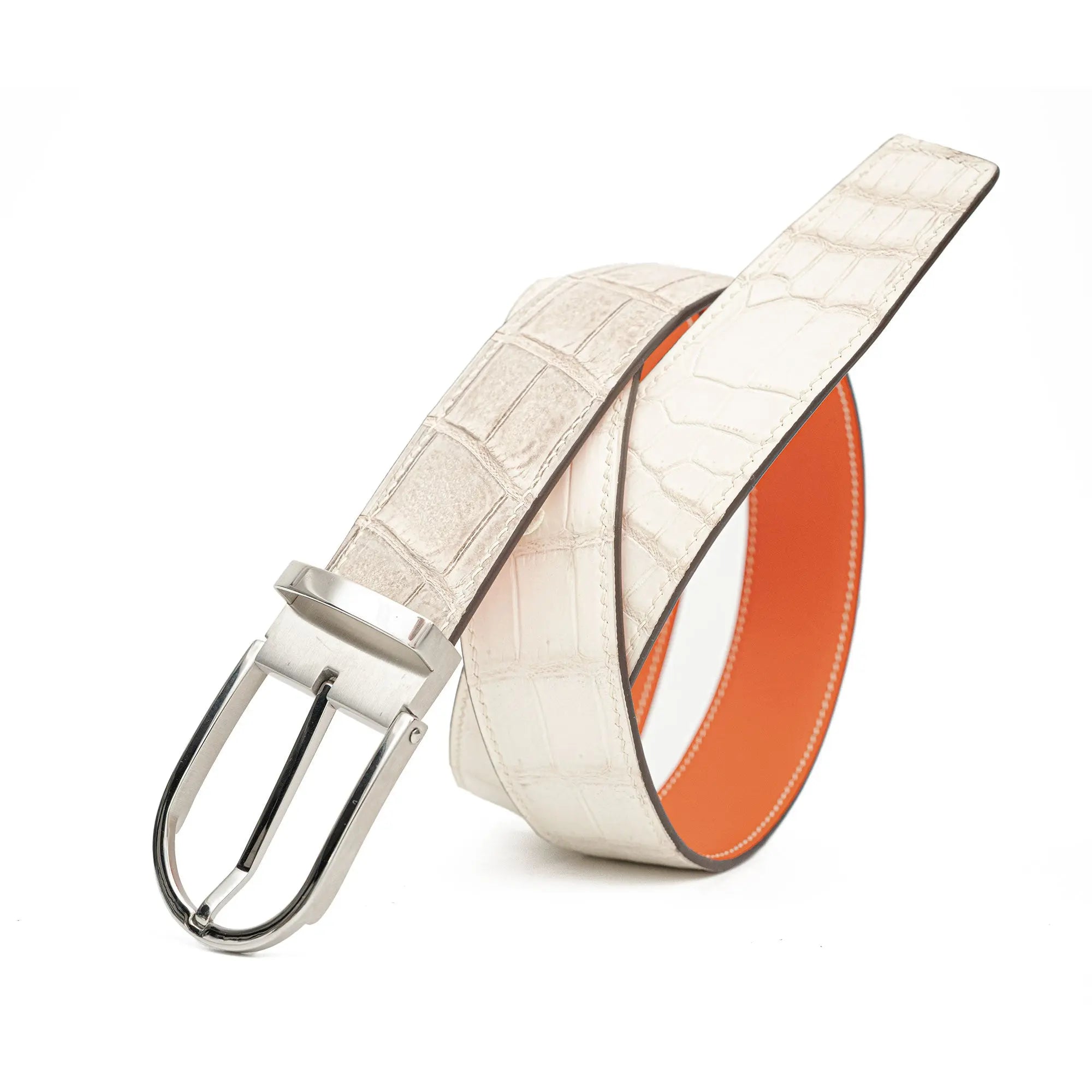 Handcrafted Alligator Leather Belts DVG318