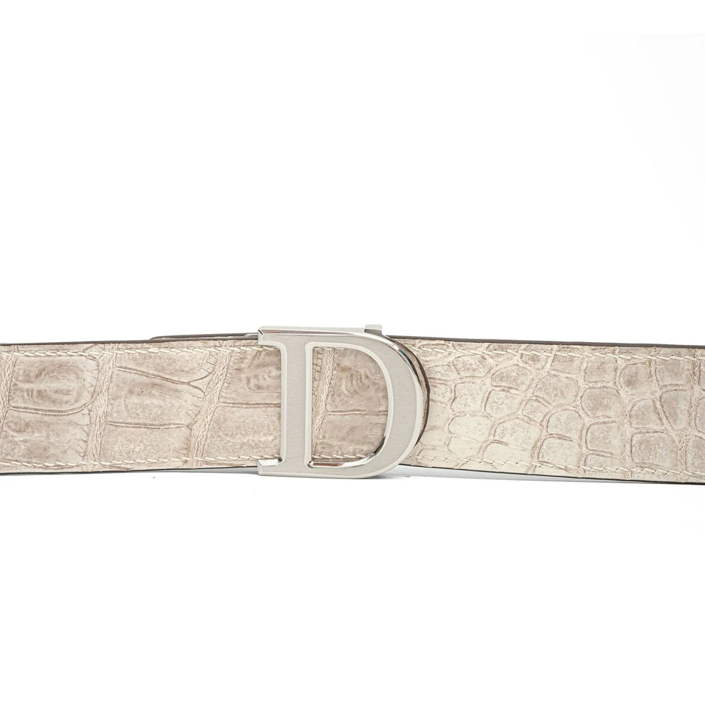 Handcrafted Alligator Leather Belts DVG350