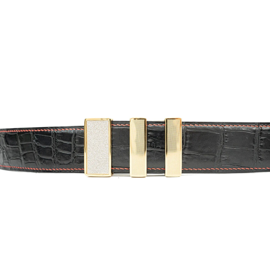 Handcrafted Alligator Leather Belts DVG45