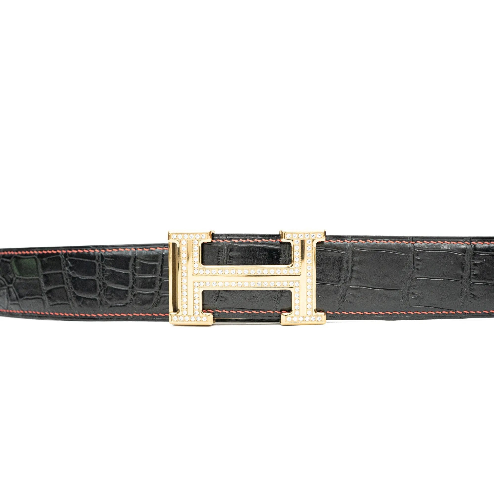 Handcrafted Alligator Leather Belts DVG80