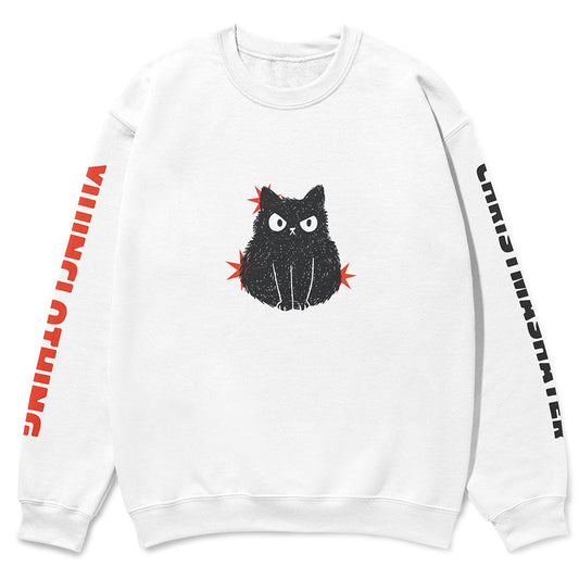 Christmas Hater Cat Sweatshirt