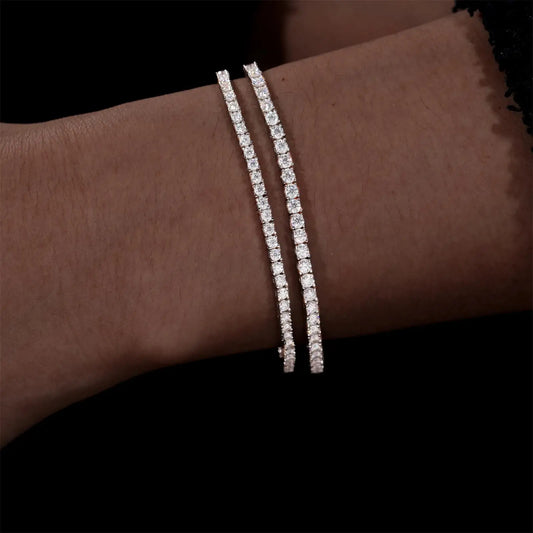 Lévêque Tennis Diamond Bracelet 2mm